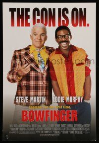9x274 BOWFINGER mini poster '99 wacky image of Steve Martin & Eddie Murphy in dorky outfits!