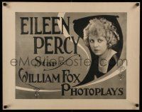 9x487 EILEEN PERCY personality poster '10 star of the William Fox Photoplays, great image!