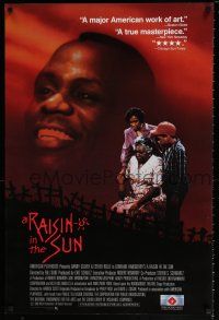9x420 RAISIN IN THE SUN 24x36 video poster '89 Danny Glover, Esther Rolle, Starletta DuPois!