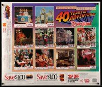 9x591 40 YEARS OF ADVENTURES 20x23 special '95 great images from the theme park!
