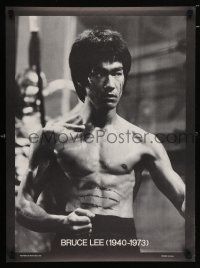 9x600 BRUCE LEE 20x27 special '73 barechested close up of the kung fu legend from Enter The Dragon