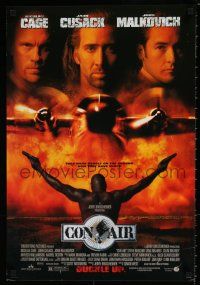 9x275 CON AIR mini poster '97 Nicholas Cage, John Cusack, John Malkovich, Steve Buscemi