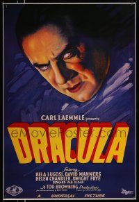 9x160 DRACULA 27x40 promotional special '99 Tod Browning, Bela Lugosi vampire classic!