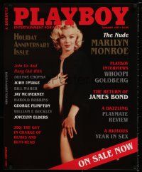 9x565 PLAYBOY 24x30 advertising poster '97 great image of super-sexy Marilyn Monroe!