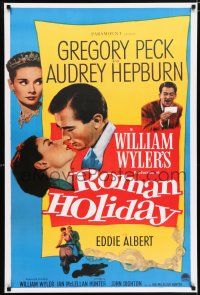 9x233 ROMAN HOLIDAY 26x40 special '00s cool REPRODUCTION image!