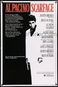 9x237 SCARFACE 27x40 special '00s cool REPRODUCTION image!
