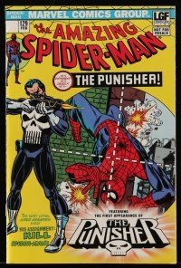 1a375 AMAZING SPIDER-MAN 2004 reprint comic book '04 featuring the first appearance of The Punisher!