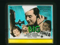 1a010 BIG TIMER glass slide '32 Ben Lyon with phone, Constance Cummings & pretty Thelma Todd!