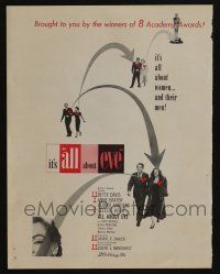 1a215 ALL ABOUT EVE magazine ad '50 Bette Davis & Anne Baxter classic, Marilyn Monroe shown!