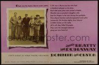 1a218 BONNIE & CLYDE magazine ad '67 Warren Beatty & Faye Dunaway, great cast portrait!