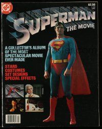 1a400 SUPERMAN magazine '78 D.C. Comics collector's album of the most spectacular movie ever made!