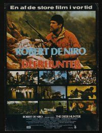 1a491 DEER HUNTER Danish pressbook '78 Robert De Niro, Michael Cimino, Christopher Walken!