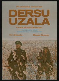 1a492 DERSU UZALA Danish pressbook '77 Akira Kurosawa, Best Foreign Language Academy Award winner!
