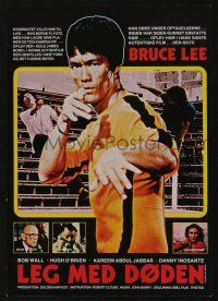 1a496 GAME OF DEATH Danish pressbook '79 Bruce Lee, but no Kareem Abdul Jabbar!