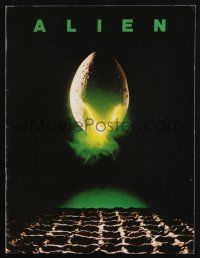 1a237 ALIEN souvenir program book '79 Ridley Scott outer space sci-fi monster classic!