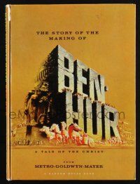 1a242 BEN-HUR hardcover souvenir program book '60 Charlton Heston, William Wyler classic epic!