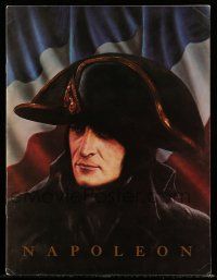 1a304 NAPOLEON 9x12 souvenir program book R81 Albert Dieudonne as Napoleon Bonaparte, Abel Gance!
