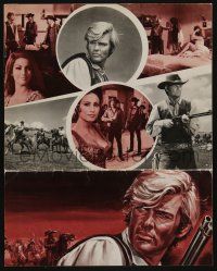 1a350 BUCKAROO Italian promo brochure '67 il winchester che non perdona, spaghetti western!