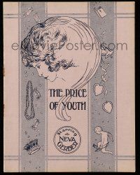 1a367 PRICE OF YOUTH English promo brochure '22 Southern orphan Neva Gerber goes to New York!