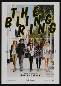 1a158 BLING RING Swiss trade ad '13 Chang, Broussard, Emma Watson, Julien, Farmiga, Sophia Coppola