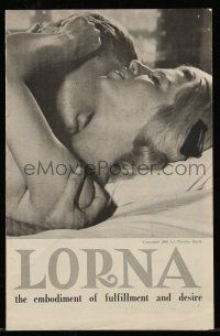 1a180 LORNA trade ad '64 super sexy Lorna Maitland in Russ Meyer sex classic!