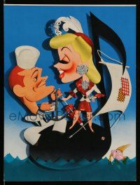 1a188 PANAMA HATTIE trade ad '42 Kapralik art of sailor Red Skelton & sexy Ann Sothern on note!