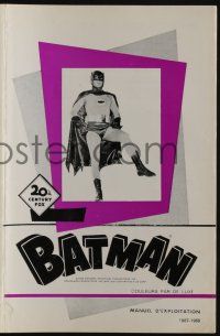 1a476 BATMAN French pb '66 great images of Adam West & Burt Ward in costume!