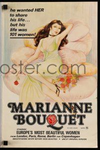 1a826 MARIANNE BOUQUET pressbook '72 Janine Reynaud, Michel Lemoine, sexy art & nude photos