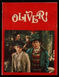 1a307 OLIVER souvenir program book '69 Charles Dickens, Mark Lester, Shani Wallis, Carol Reed!