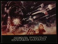 1a332 STAR WARS souvenir program book 1977 George Lucas classic, Jung art!