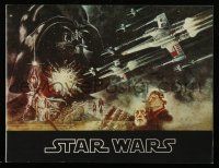 1a331 STAR WARS souvenir program book 1977 George Lucas classic, Jung art!
