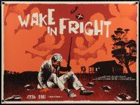 1b146 WAKE IN FRIGHT video British quad R14 tough Australian Outback classic, cool different art!