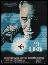 1b775 FAIL SAFE Danish '65 Henry Fonda, Walter Matthau, directed by Sidney Lumet, Stevenov art!