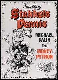 1b793 JABBERWOCKY Danish '80 Terry Gilliam, Monty Python, great different wacky fantasy art!