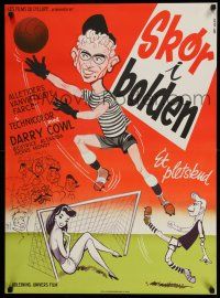 1b843 TRICYCLIST Danish '57 Le triporteur, Jacques Pinoteau's soccer sports comedy, Darry Cowl!