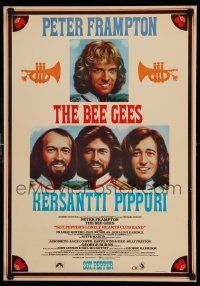 1b206 SGT. PEPPER'S LONELY HEARTS CLUB BAND Finnish '79 different art of Frampton & The Bee Gees!