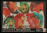 1b270 PREA CALD PENTRU LUNA MAI Polish 26x38 '86 Maria Callas Dinescu directed, K. Lada art!