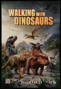 1c820 WALKING WITH DINOSAURS style B teaser DS 1sh '13 cool prehistoric 3-D CGI animated adventure!