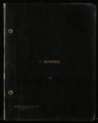 1d021 11 HARROWHOUSE revised script '73 crime thriller screenplay by Jeffrey Bloom!