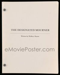 1d184 DESIGNATED MOURNER script '97 screenplay by Wallace Shawn, based on his play!