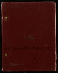 1d238 FIREBASE Italian script '70s unproduced screenplay by John Crowther!