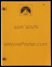 1d009 GOIN' SOUTH 2 script + research book August 18, 1977, screenplay by Shaner & Ramrus!
