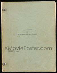 1d276 GRASSHOPPER first draft script September 5, 1968, screenplay by Jerry Belson & Garry Marshall