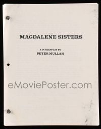 1d411 MAGDALENE SISTERS script '02 insane asylym screenplay by Peter Mullan, based on true events!