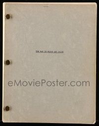 1d419 MAN IN WHITE & BLACK script '70s unproduced screenplay by Sylvia Regan!