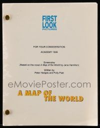1d422 MAP OF THE WORLD For Your Consideration script '99 screenplay by Peter Hedges & Polly Pratt!