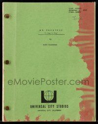 1d446 MR. TERRIFIC final draft TV script November 17, 1966 screenplay by Budd Grossman, I Can't Fly