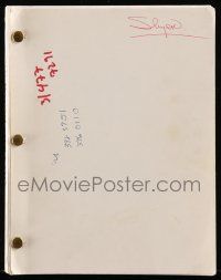 1d471 NOTHING DOING revised draft script '70s unproduced screenplay by Preston Sturges!