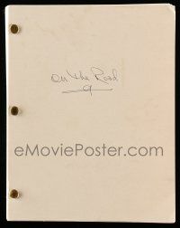 1d477 ON THE ROAD second draft script '80s screenplay by Francis Coppola & Michael Herr