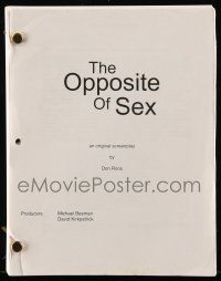 1d481 OPPOSITE OF SEX revised draft script May 28, 1997, screenplay by Don Roos!